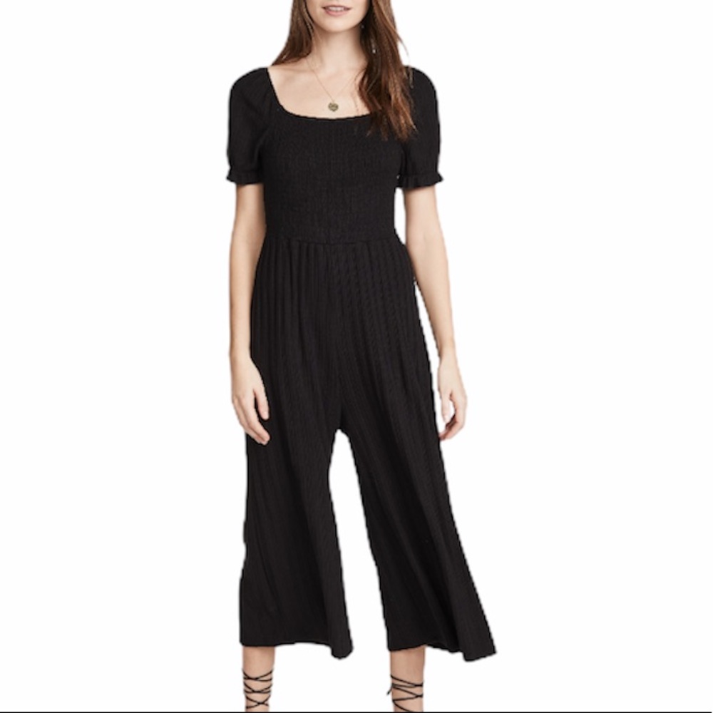 Jack By BB Dakota Total Smock Out Black Jumpsuit M - Picture 5 of 16